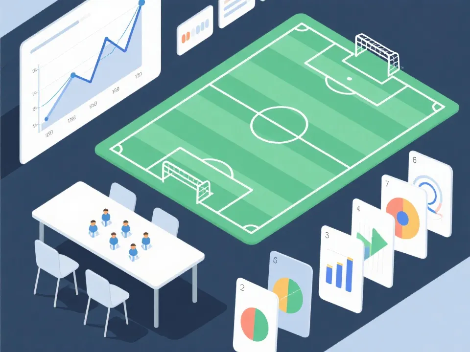 数据可视化与出线概率模拟示意图